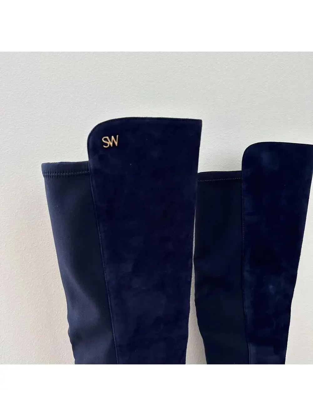 Stuart Weitzman Keelan Over-The-Knee OTK Boots NICE BLUE NIB Size 6
